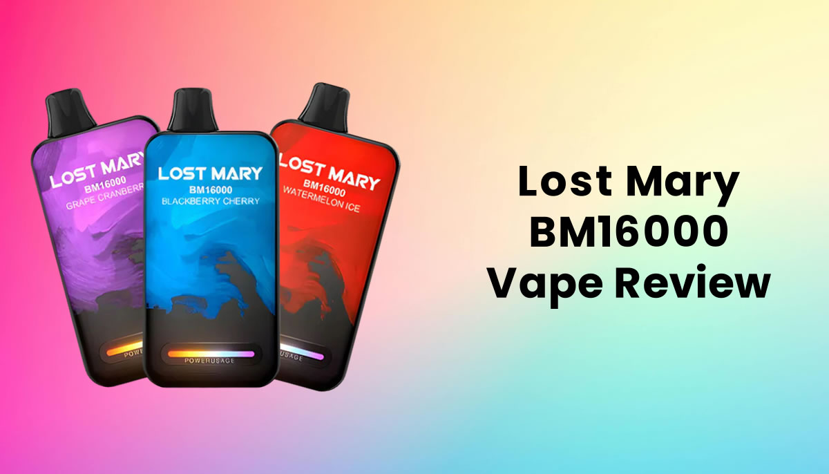 Lost Mary BM16000 Disposable Vape Review - Ecigator