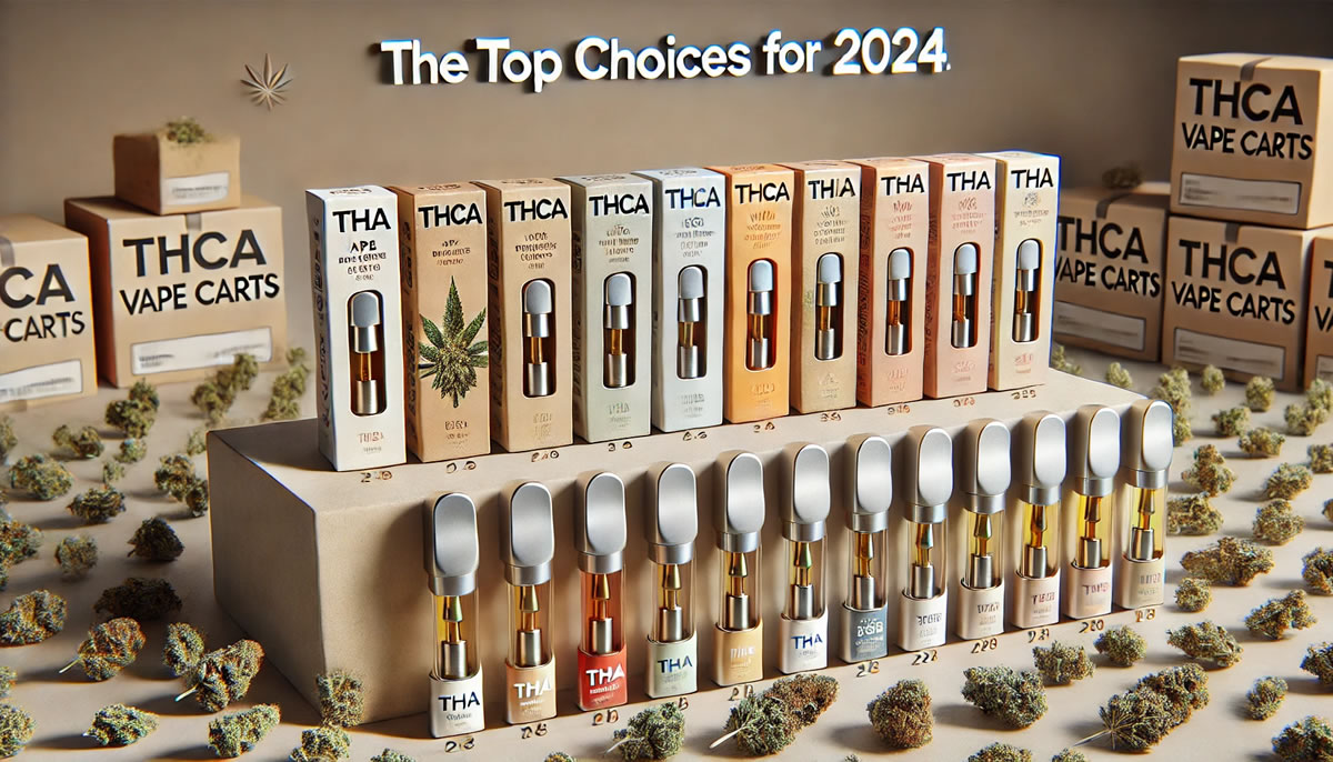 Top 5 Best THCA Vape Carts To Buy In 2024