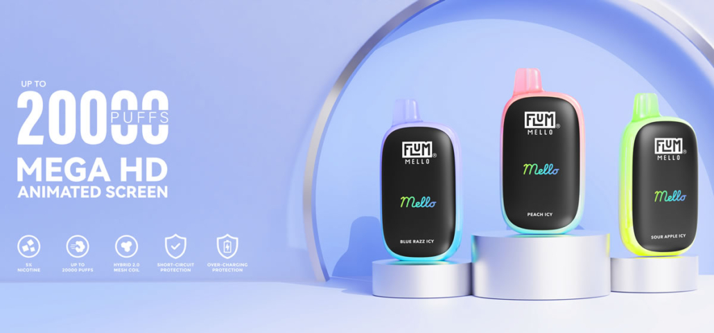 how much is elf bar vape Buy Peach Icy Flum Mello 20000 Puffs Disposable main image 0