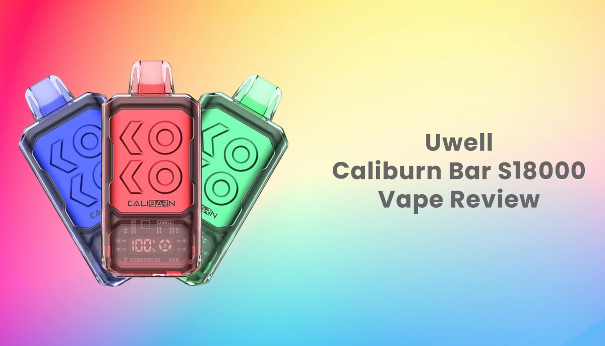 Uwell Caliburn Bar S18000 Disposable Vape Review - Ecigator