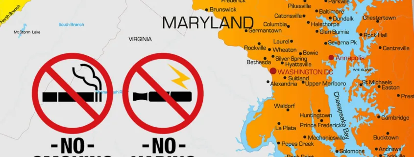 Maryland bans indoor vaping