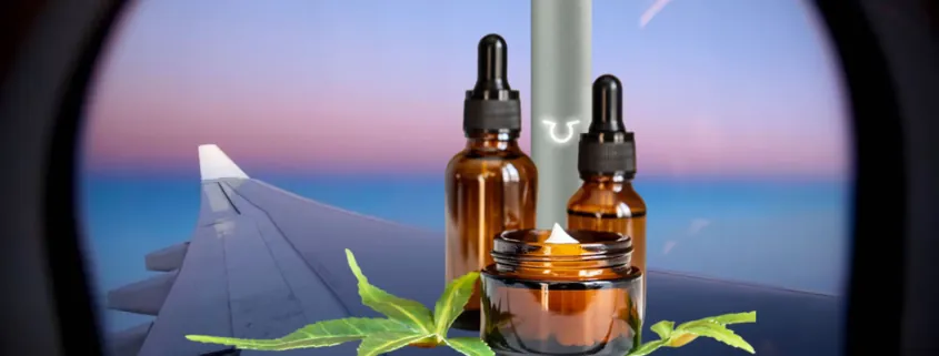 traveling with CBD oil plane 2024
