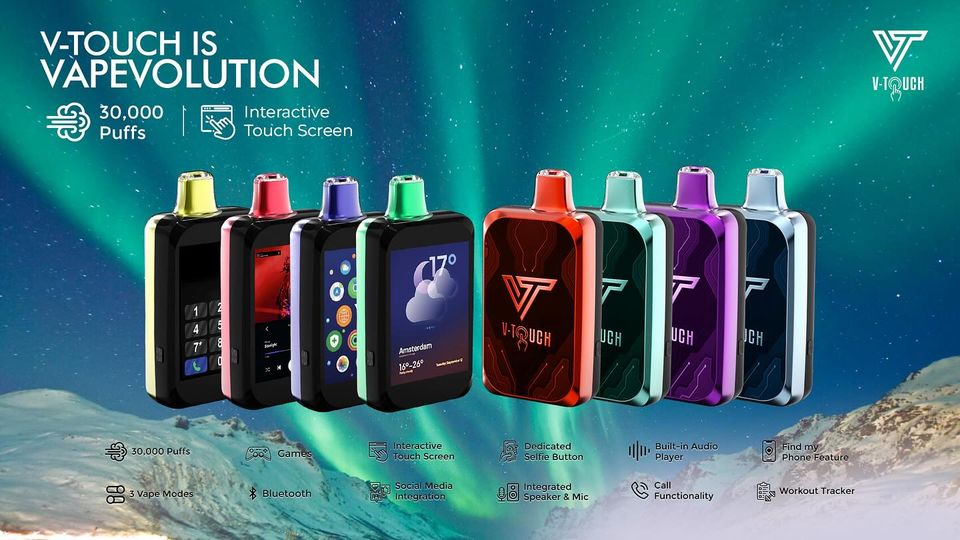 Craftbox V Touch 30000 Watt CraftBox V-Touch Rechargeable Disposable Vape  30000 Puffs AI Voice Craftbox V Touch 30000 Reviews Australia