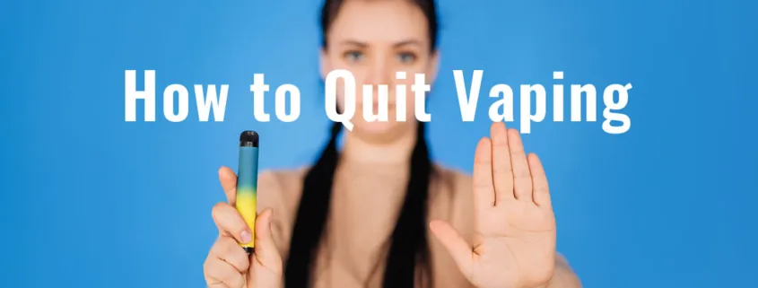 How to quit vaping