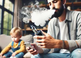 vaping around children