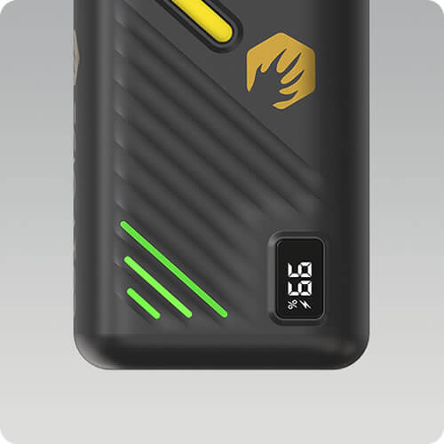 Ecigator Cyber 15000 light when charging