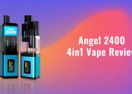 Vapes Bars Angel 2400 4in1 Disposable vape Pod Kit Review