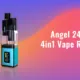 Vapes Bars Angel 2400 4in1 Disposable vape Pod Kit Review