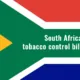 South Africa tobacco control bill revival