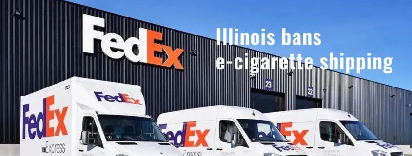 Illinois bans e-cigarette shipping