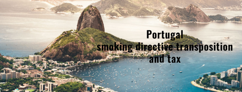 Portugal smoking directive transposition tax