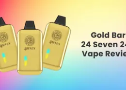 Gold Bar 24 Seven 24K Disposable Vape Review