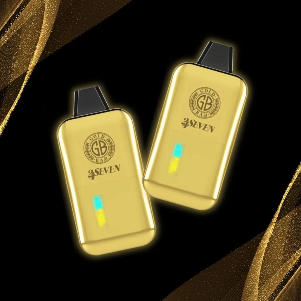 Gold Bar 24Seven 24K Disposable Vape