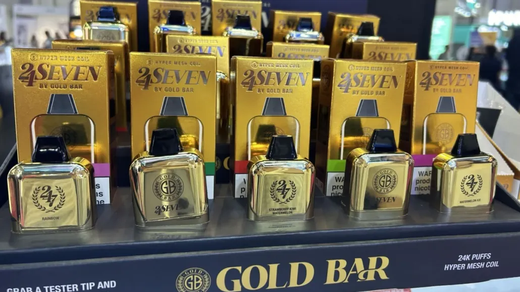 Gold Bar 24Seven 24K vape