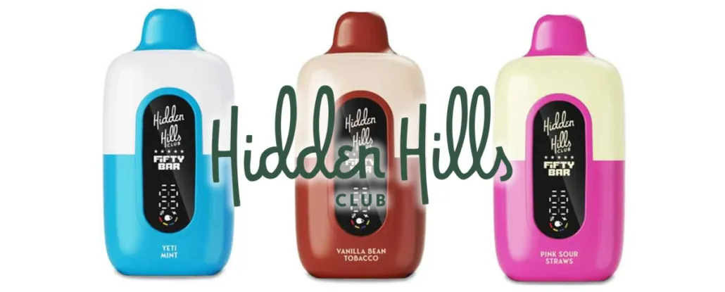 Hidden Hills Fifty Bar 20K Disposable Vape