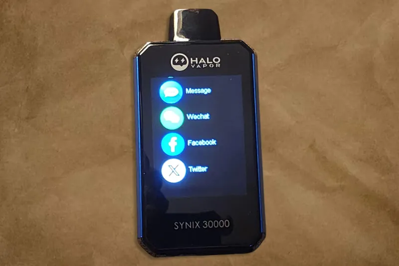 Halo Vapor Synix 30K smart vape