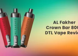 AL Fakher Crown Bar 8000 Puffs DTL Disposable Vape Review