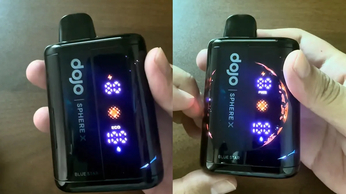 Dojo Sphere X 40K Customizable Vaping Modes