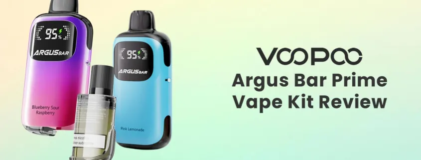 Voopoo Argus Bar Prime 6000 Puffs Disposable Vape Kit Review