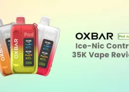 OXbar Pod Juice Ice-Nic Control 35K Disposable Vape Review