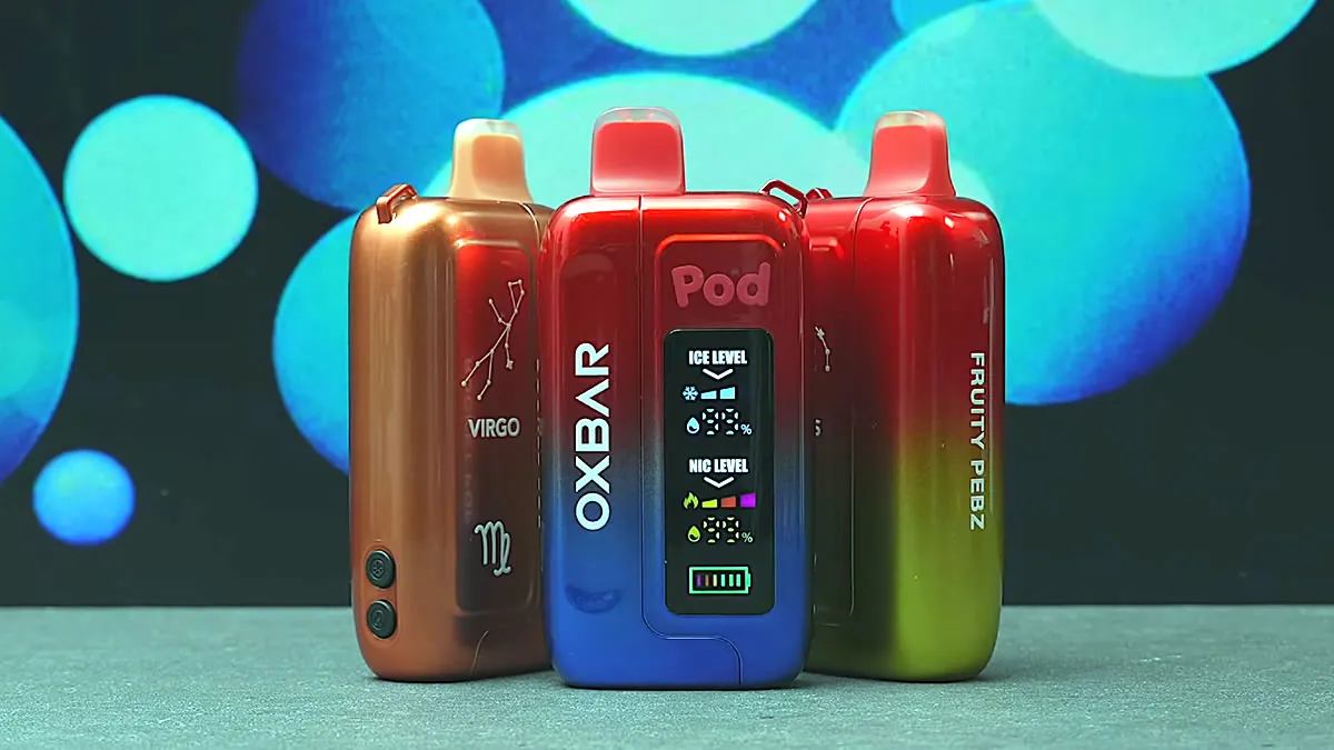 OXbar Pod Juice Ice-Nic Control 35K Disposable Vape