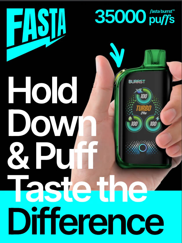 FASTA Burrst 35K Flavor Burst Technology FASTA Burrst 35K Flavor Burst Technology
