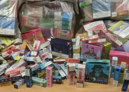 illicit vapes seized Scotland