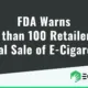 FDA warns retailers unauthorized e-cigarettes Geek Bar