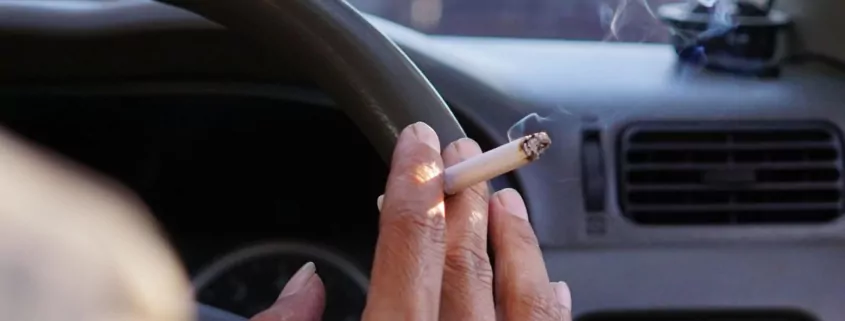 UK smoking ban cars children