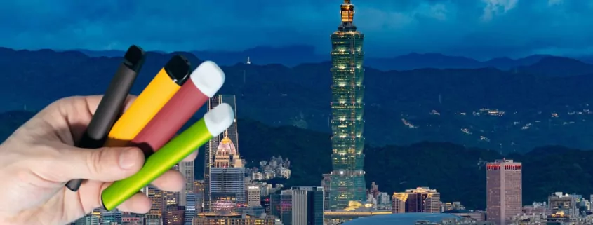 Taiwan vaping ban fines regulations