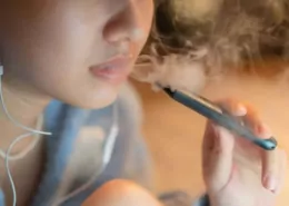 youth vaping smoking link review study