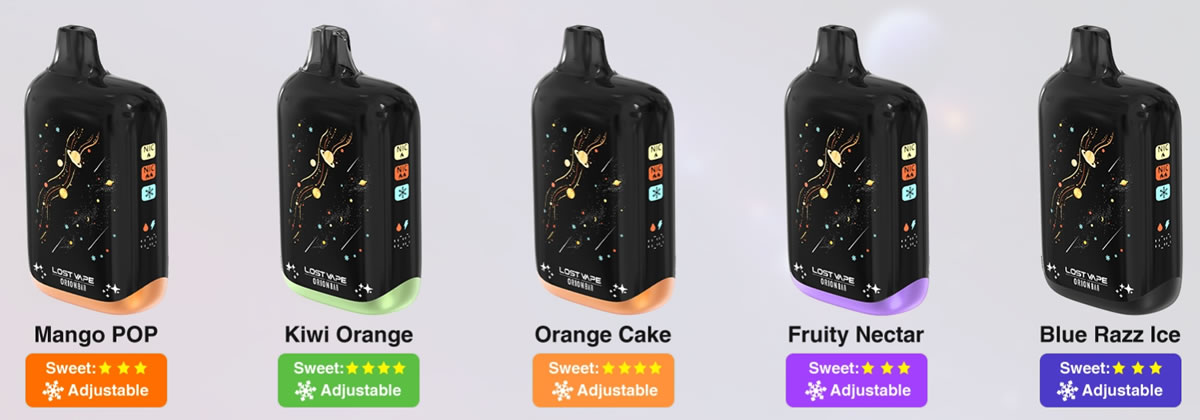 Lost Vape Orion Bar 50K Disposable Vape Review - Nicotine and Ice Level  Adjustable
