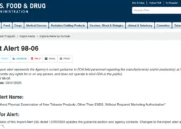 Import Alert 98-06
