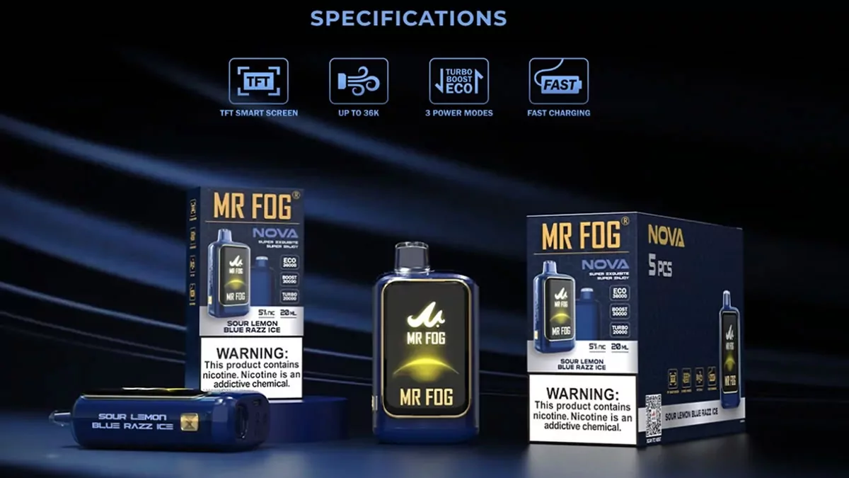 Mr Fog NOVA 36K Disposable Vape