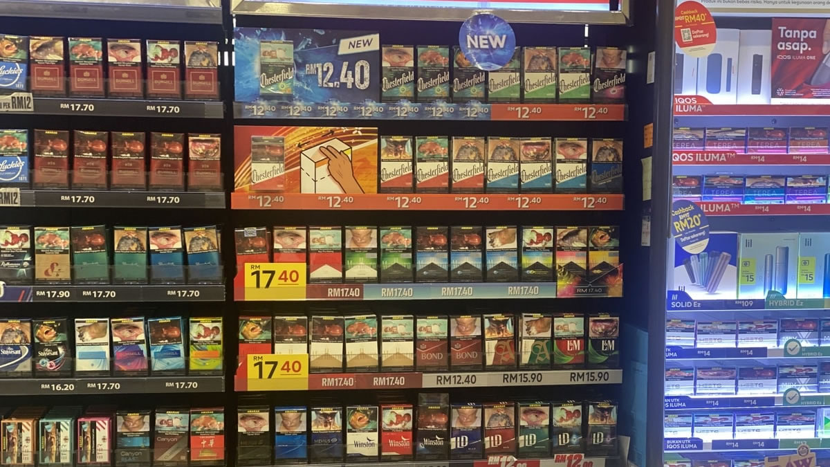 tobacco display ban MOH Malaysia Enforces Tobacco Display Ban, Issues Warnings