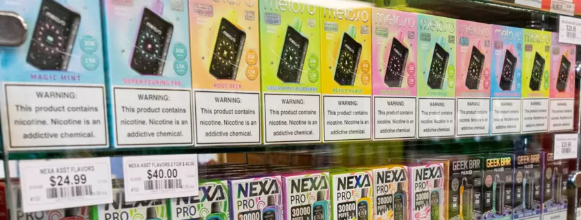 Oregon Flavored Vape Ban SB 702 Liquor Stores Nicotine