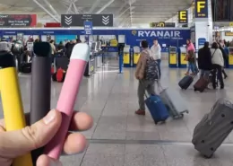 UK Airport Vape Ban Rules Fine Tourist Boarding