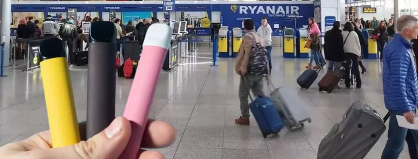 UK Airport Vape Ban Rules Fine Tourist Boarding