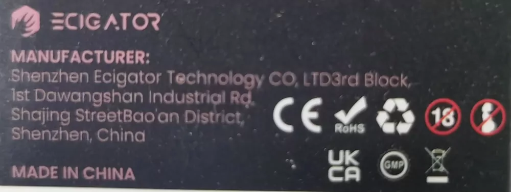 CE, ROHS, UKCA CE, ROHS, UKCA