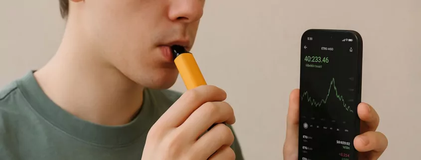 Gen Z Disposable Vapes and crypto currencies