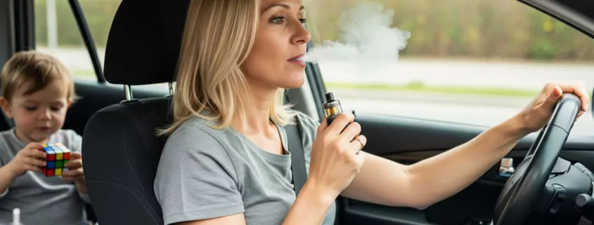 Is Vaping While Driving Illegal in New Hampshire