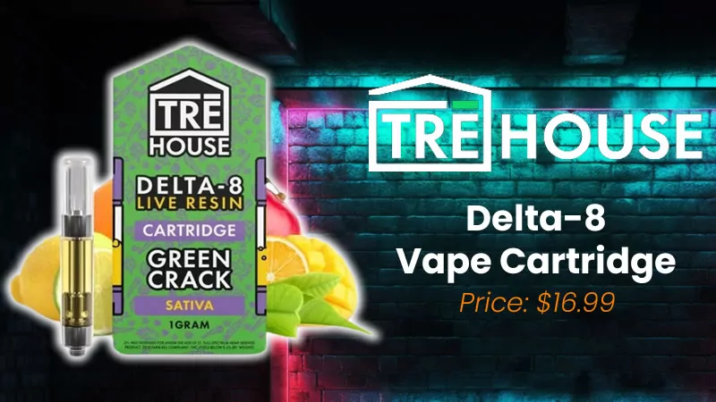 TRĒ House Delta-8 Vape Cartridge TRĒ House Delta-8 Vape Cartridge