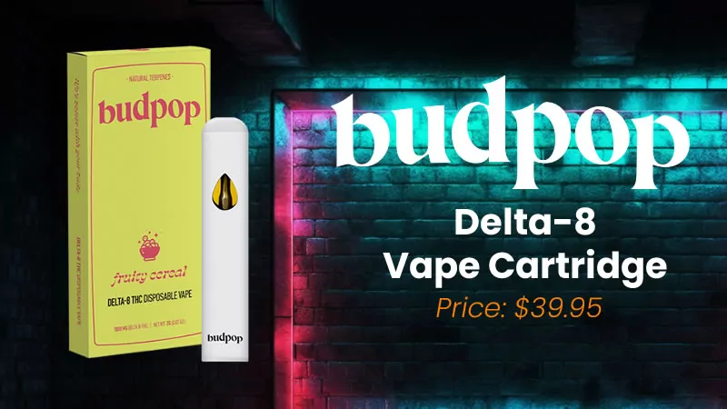 BudPop Delta-8 Vape Cartridge BudPop Delta-8 Vape Cartridge