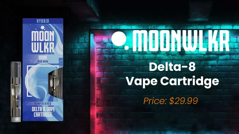 MoonWlkr Delta-8 Vape Cartridge MoonWlkr Delta-8 Vape Cartridge