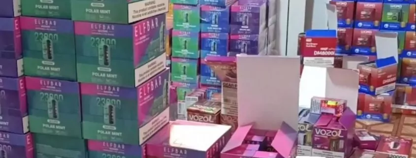 Kazakhstan Vape Seizure