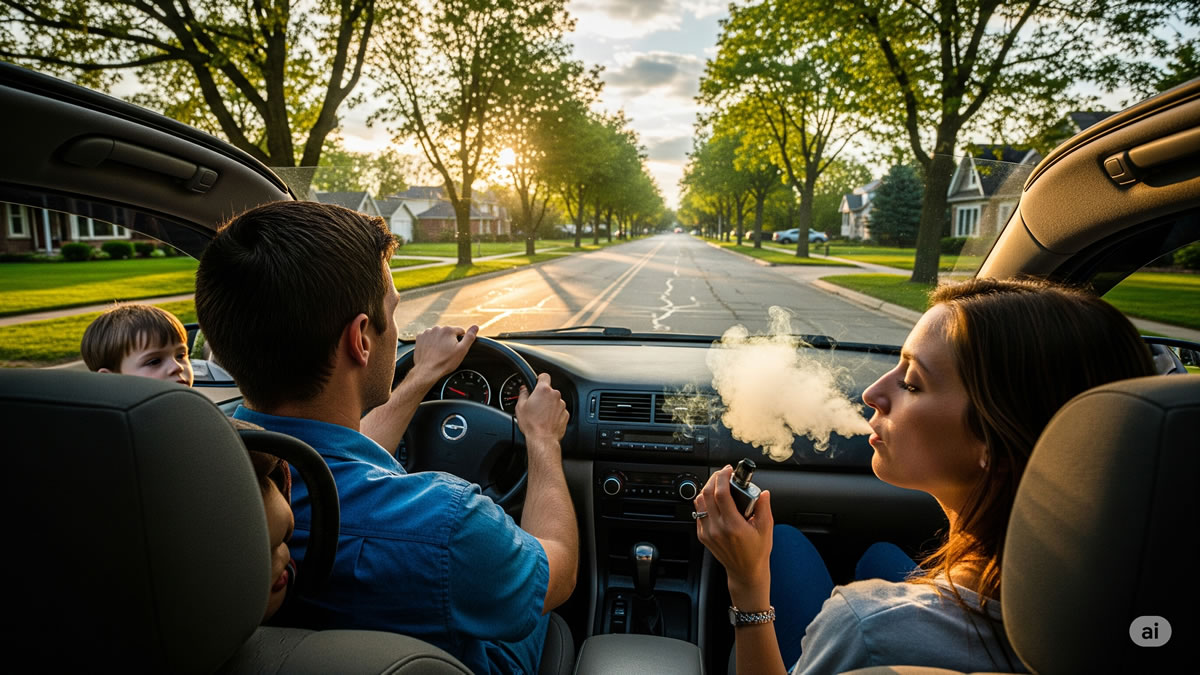 Is It Illegal to Vape or Smoke While Driving in Michigan? - Ecigator