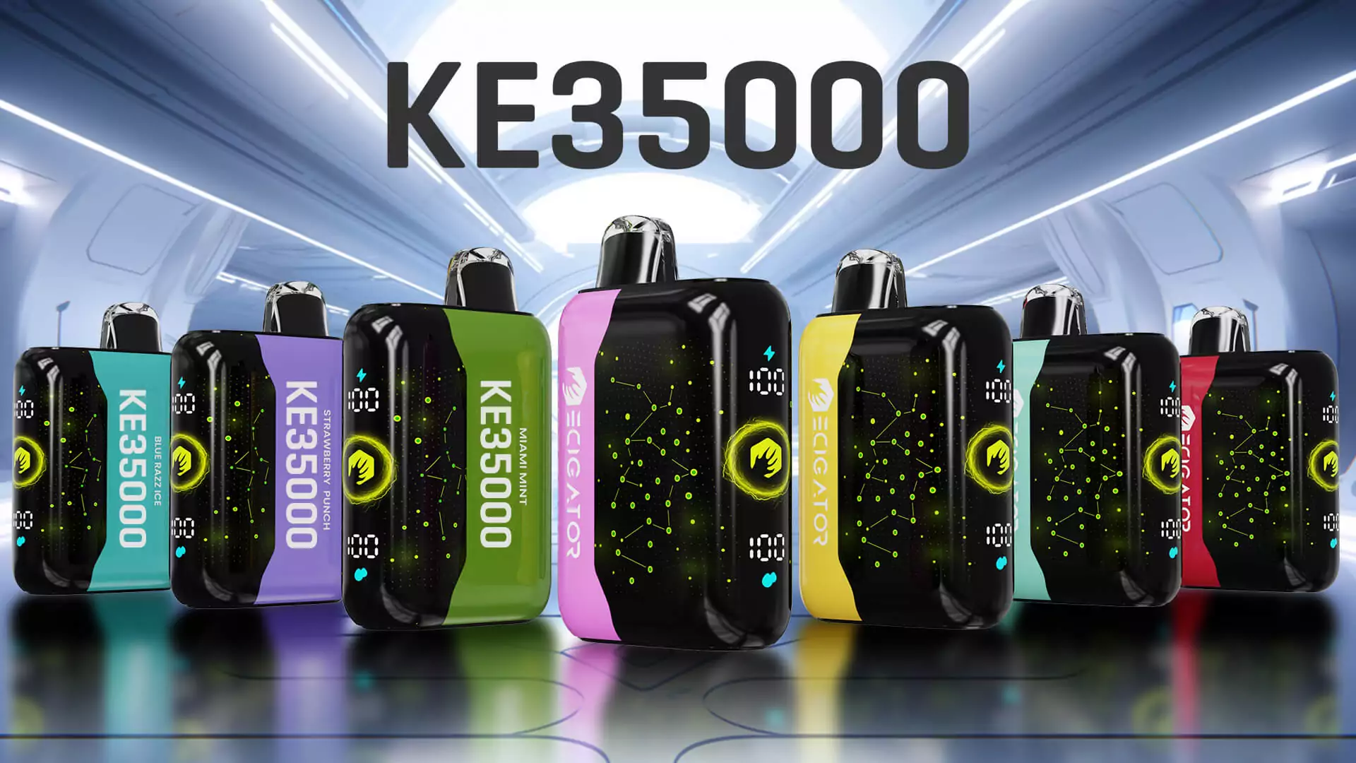 KE3500 3D galaxy screen disposable vape