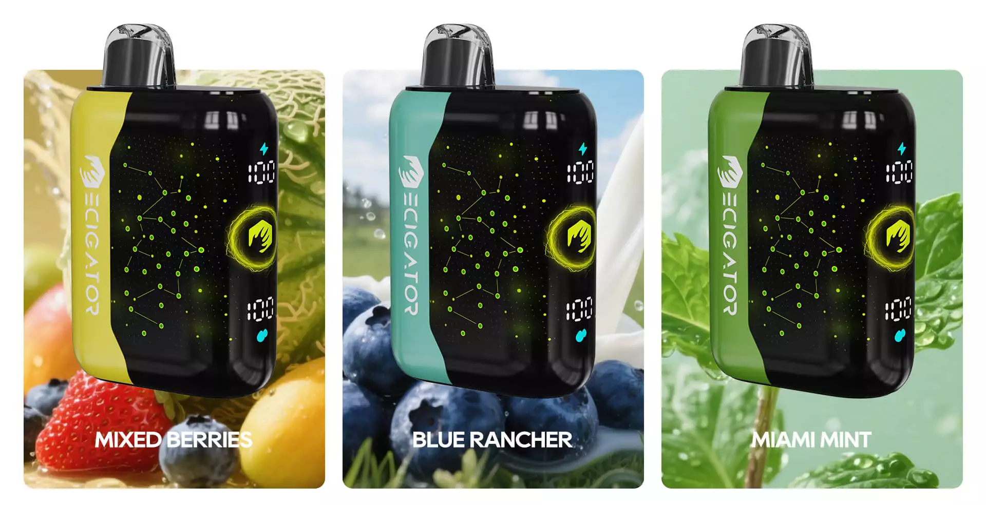 KE3500 3D screen disposable vape- flavors