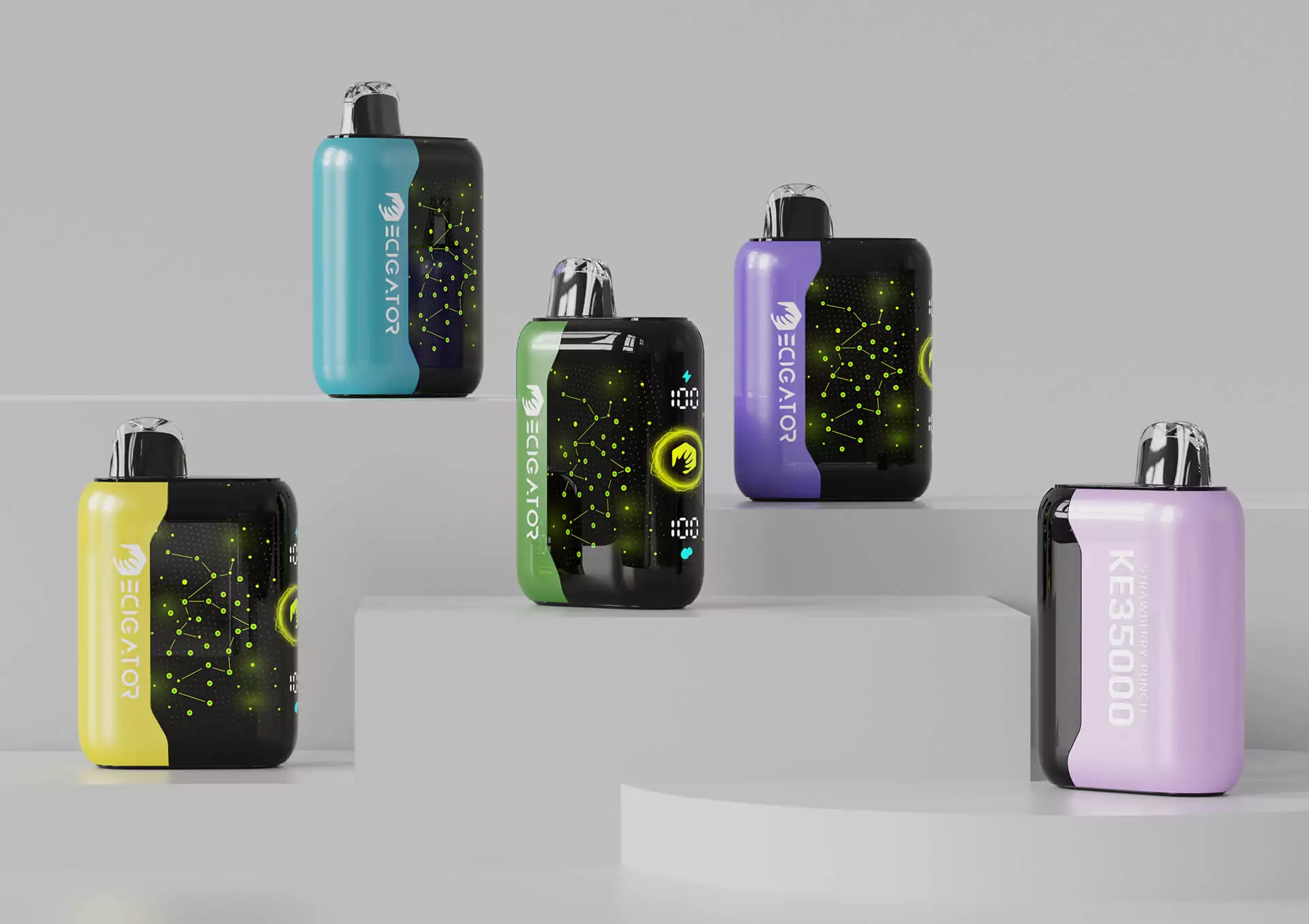 KE3500 3D galaxy screen disposable vape