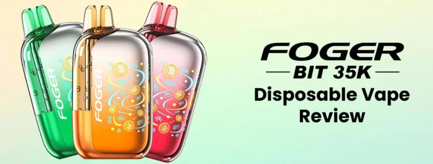 Foger Bit 35K Disposable Vape Review